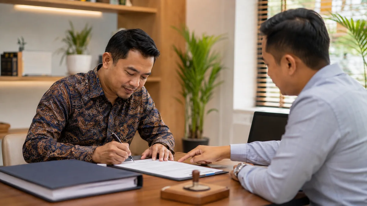 Persetujuan dan Tanda Tangan Akad