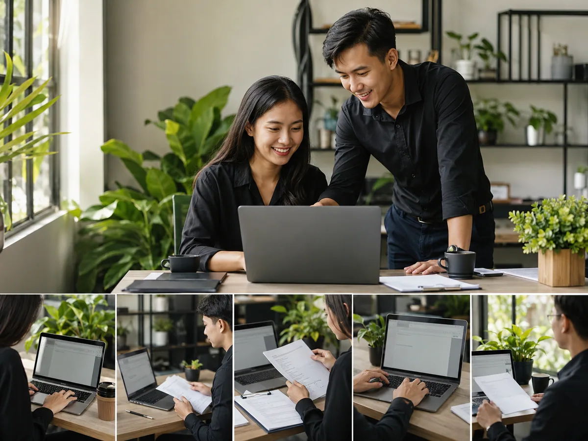 Alur membuat faktur pajak lewat aplikasi e-Faktur dari login, input data transaksi, sampai unggah dan kirim faktur ke DJP