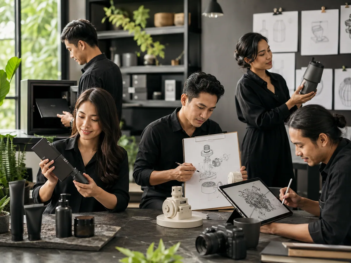 Lima jenis HAKI yang relevan bagi pelaku usaha: merek, paten, hak cipta, desain industri, dan rahasia dagang
