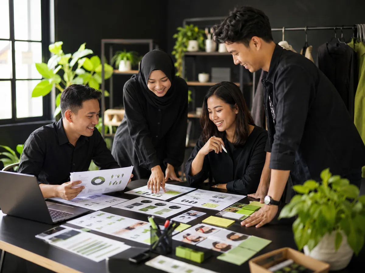 Alur langkah melakukan segmentasi pasar dari mengumpulkan data sampai mengevaluasi segmen
