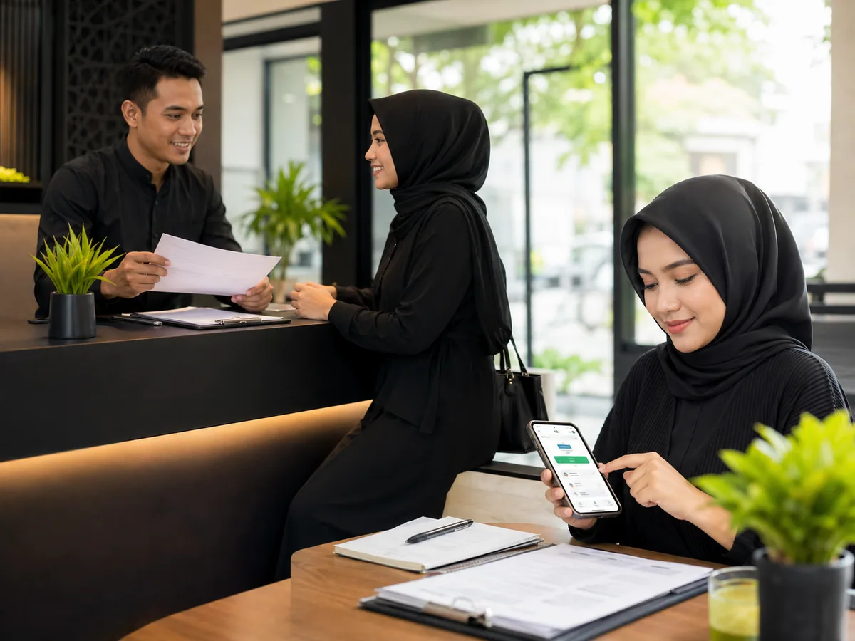 Alur cara mengajukan KUR Pegadaian Syariah lewat outlet dan aplikasi Pegadaian Digital