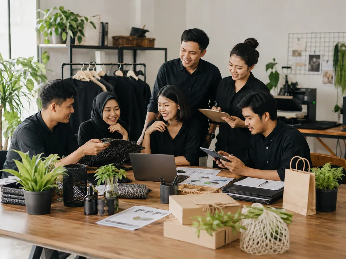 Enam aspek studi kelayakan bisnis: pasar, teknis, manajemen, keuangan, hukum, dan ekonomi sosial lingkungan